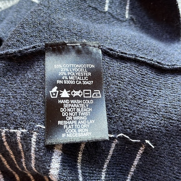 Nic&Zoe patterned sweater size M - Picture 6 of 6